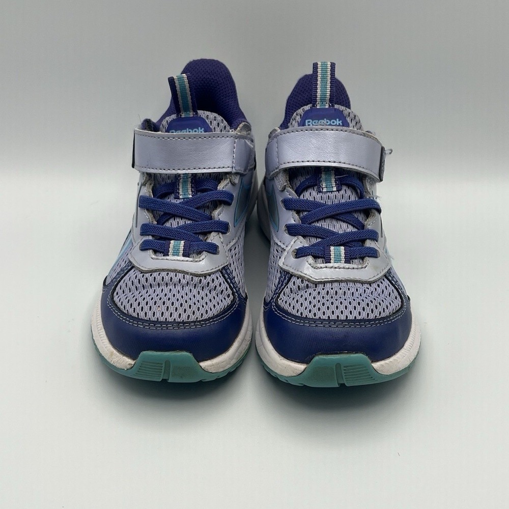 Reebok Road Supreme 4.0 Purple Running Slip On Shoes - Kids Size 12.5 USED - Picture 3 of 8